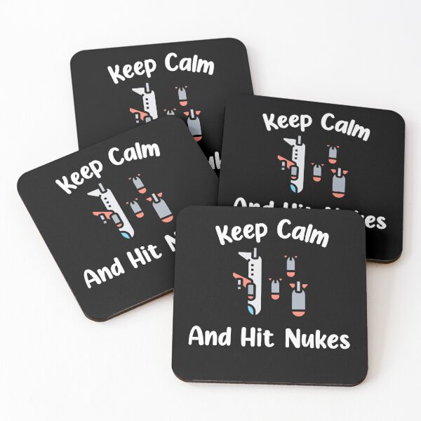 Item preview, Keep Calm and Hit Nukes, Funny Keep Calm, Keep Calm Joke designed and sold by designsdetour.