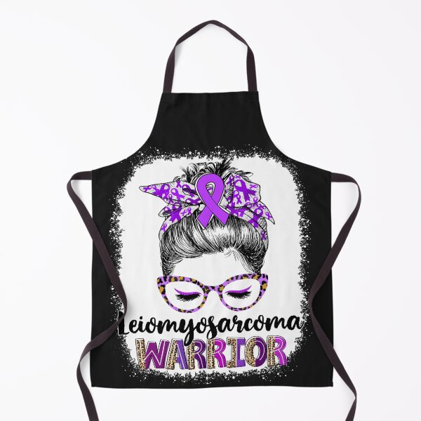 Item preview, Messy Bun Leopard Leiomyosarcoma Warrior designed and sold by rechardtee.
