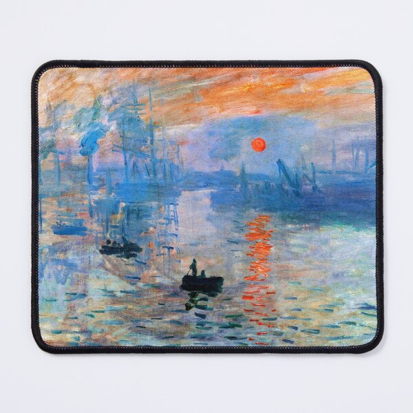 Item preview,  Claude Monet's Impression, Sunrise (1872) designed and sold by VintageArtRepro.