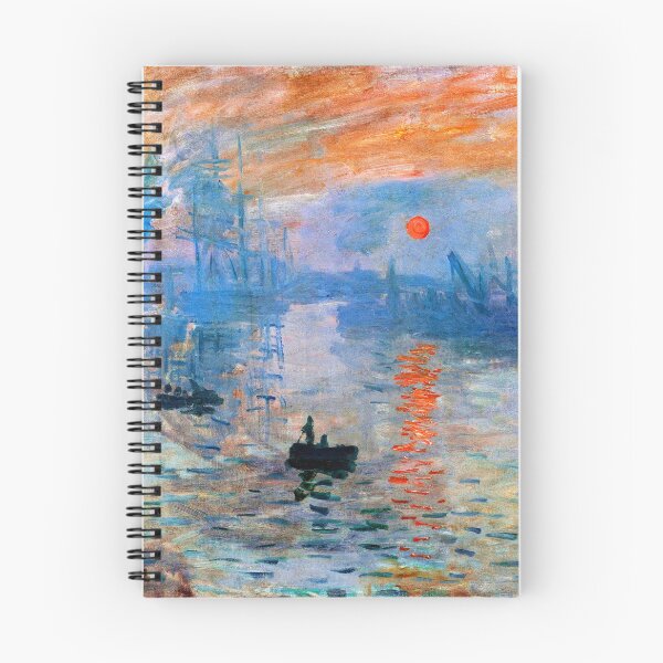 Artikelvorschau, Claude Monets Eindruck, Sonnenaufgang (1872) entworfen und verkauft von VintageArtRepro.