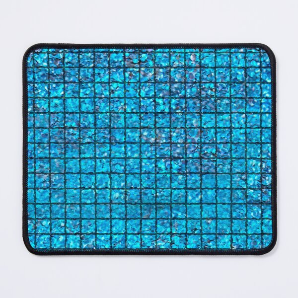 Item preview, Glittery Blue Tiles designed and sold by designs-by-ann.
