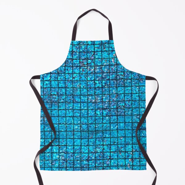 Item preview, Glittery Blue Tiles designed and sold by designs-by-ann.