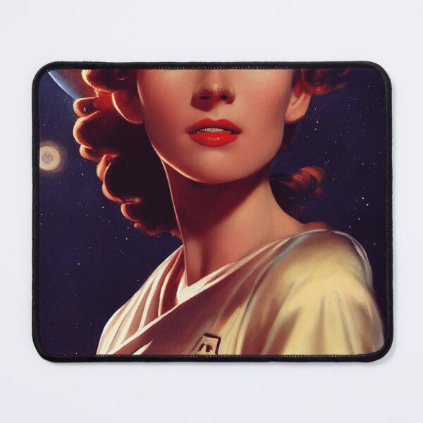 Item preview, Portrait of a mix of Jennifer Connelly as a 1930's science fiction space princess designed and sold by breaker160.