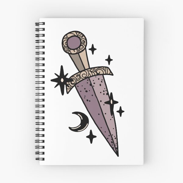 Item preview, Purple Witchy Magic Dagger designed and sold by dark-fairy.
