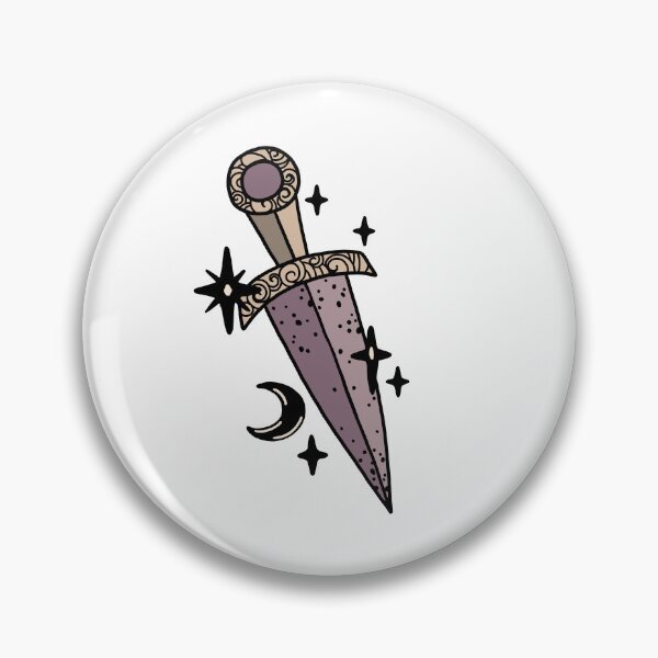Item preview, Purple Witchy Magic Dagger designed and sold by dark-fairy.