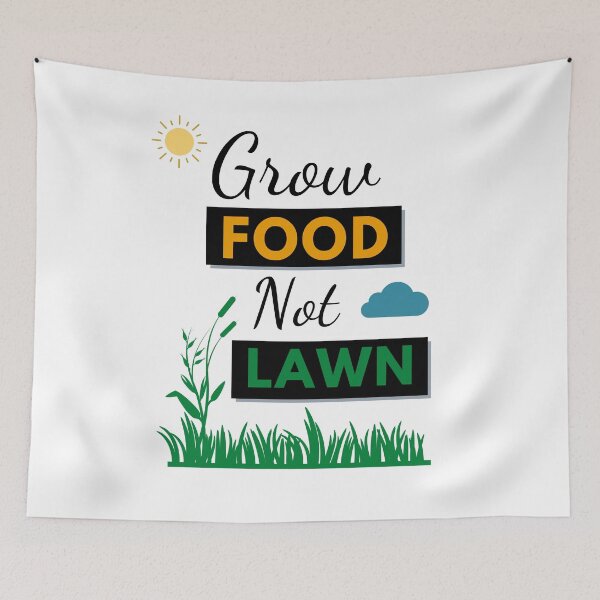 Item preview, Grown Foofd not lawn designed and sold by GalaxyDeco.