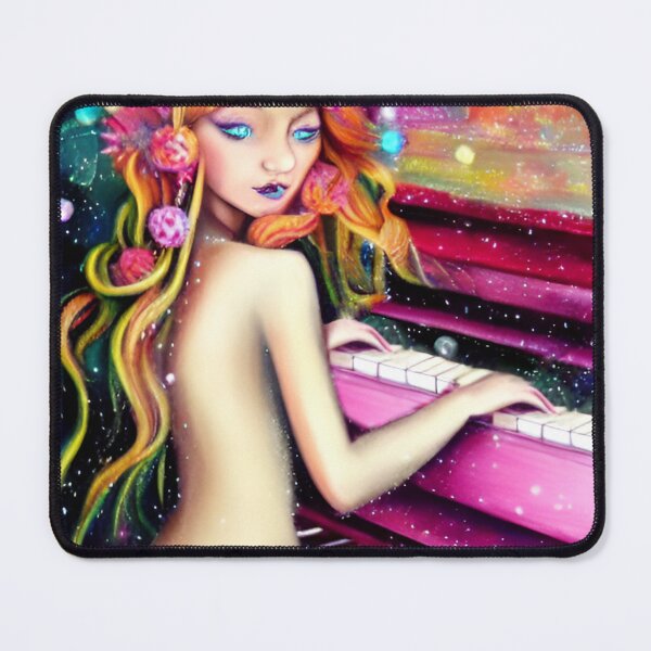 Item preview, Sexy Fairy Playing Piano designed and sold by GwendolynFrost.