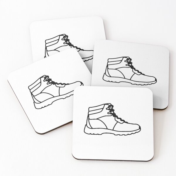 Item preview, Black and White Hiking Boot designed and sold by maura41.
