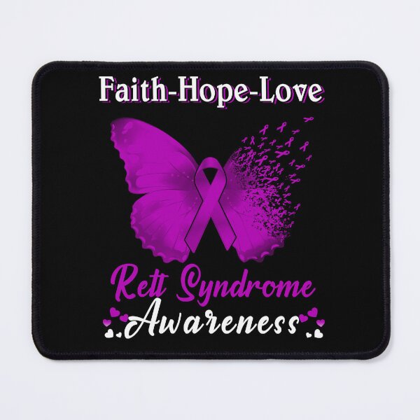 Item preview, Faith Hope Love Butterfly Rett Syndrome Awareness designed and sold by Gillosina.