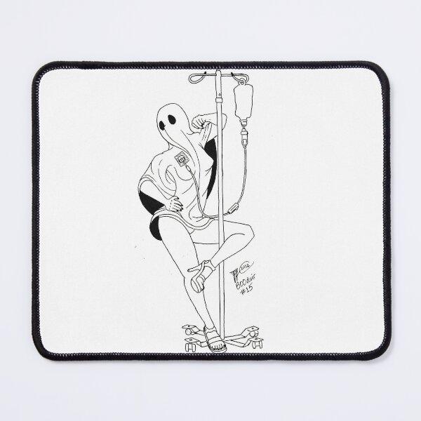 Item preview, Ghost pinup with picc line designed and sold by Jared King.