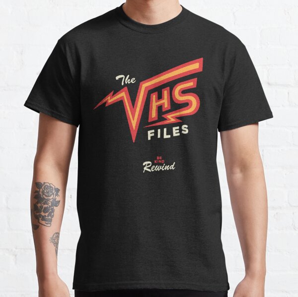 The VHS Files Jolt Logo / Orange Classic T-Shirt
