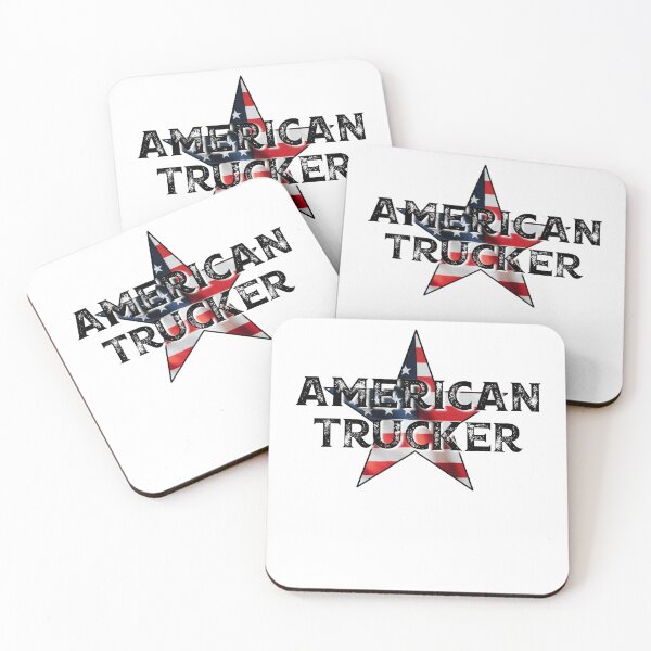 Item preview, American Trucker designed and sold by BlackGrain.