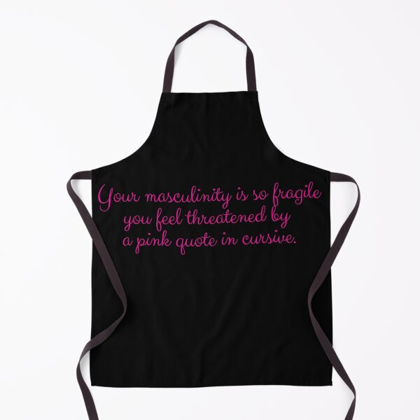 Item preview, Your Masculinity Is So Fragile You Feel Threatened By a Pink Quote in Cursive Retro Vintage Funny But Not Funny designed and sold by marie-inks.