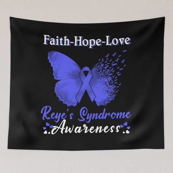 Item preview, Faith Hope Love Butterfly Reye's Syndrome Awareness designed and sold by Gillosina.