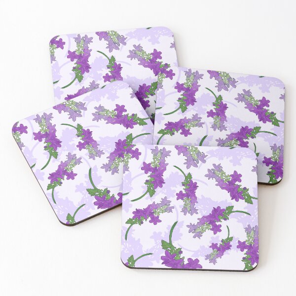 Item preview, Deep Purple Dalmatian Bellflower Pattern designed and sold by Perunika305.