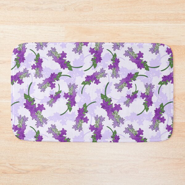 Item preview, Deep Purple Dalmatian Bellflower Pattern designed and sold by Perunika305.