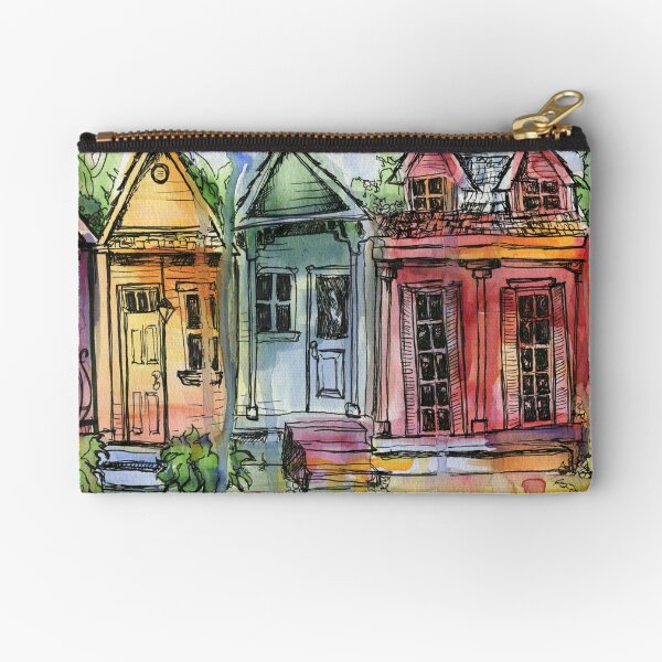 Laurel Street, New Orleans Zipper Pouch