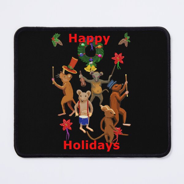 Item preview, Holiday Musical Mouse Menagerie designed and sold by VerdeDoodleDuck.