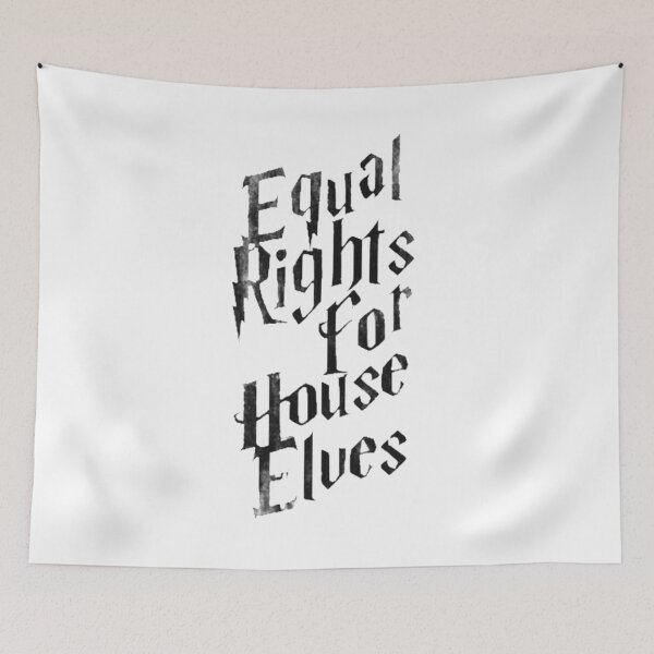 Item preview, Igualdad de derechos para los elfos domésticos designed and sold by PottersArt.