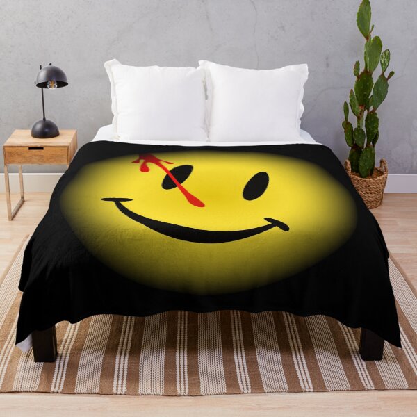 Item preview, Watchmen Smiley face designed and sold by SkyAfterDusk.