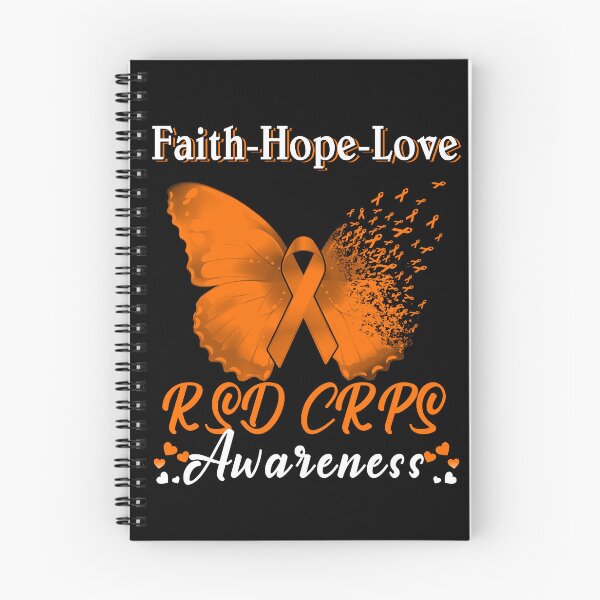 Item preview, Faith Hope Love Butterfly RSD CRPS Awareness designed and sold by Gillosina.