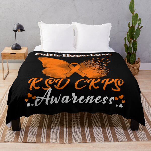 Item preview, Faith Hope Love Butterfly RSD CRPS Awareness designed and sold by Gillosina.