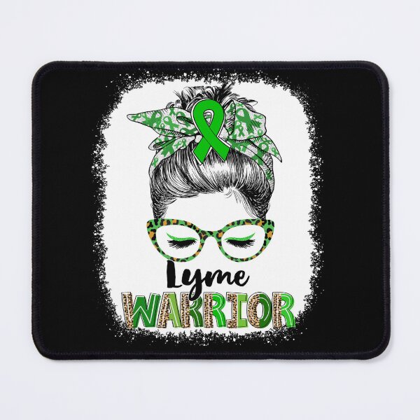 Item preview, Messy Bun Leopard Lyme Warrior designed and sold by rechardtee.