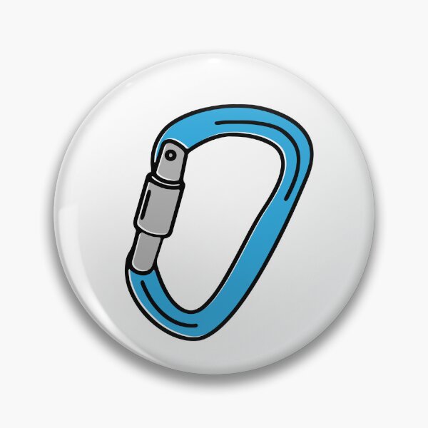 Item preview, Blue Climbing Carabiner designed and sold by maura41.