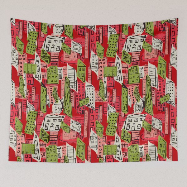 Item preview, Watermelon Cityscape  designed and sold by DesignsByJaycee.