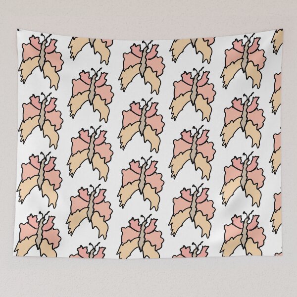 Item preview, orange butterfly designed and sold by doodliez.