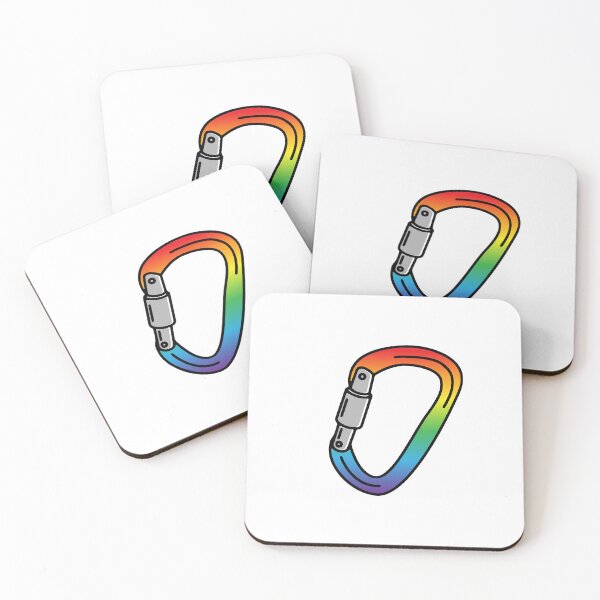 Item preview, Rainbow Climbing Carabiner designed and sold by maura41.