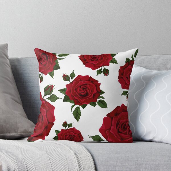 Item preview, beautiful pattern with red roses designed and sold by KaterynaKet.