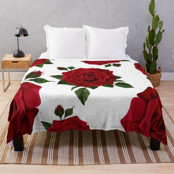 Item preview, beautiful pattern with red roses designed and sold by KaterynaKet.