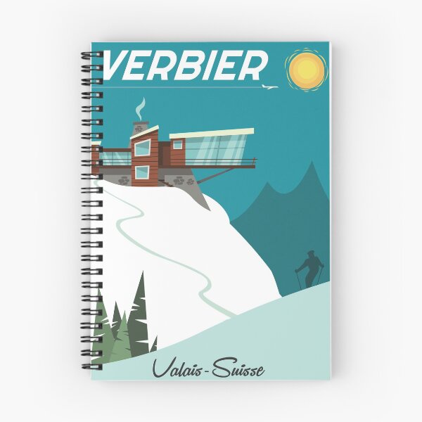 Item preview, Verbier Ski poster designed and sold by Gary Godel.