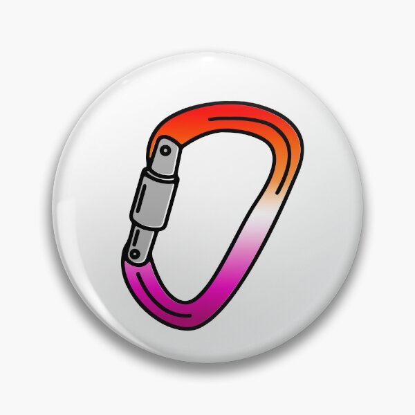 Item preview, Lesbian Colors Climbing Carabiner designed and sold by maura41.