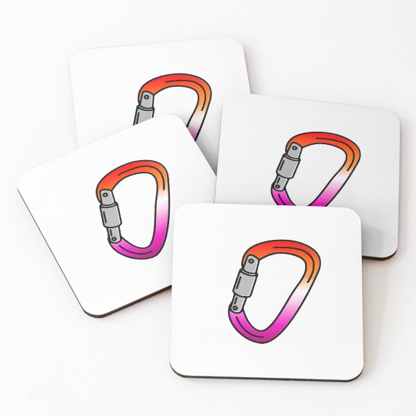 Item preview, Lesbian Colors Climbing Carabiner designed and sold by maura41.