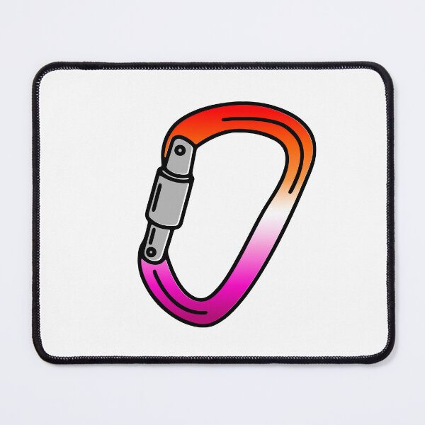 Item preview, Lesbian Colors Climbing Carabiner designed and sold by maura41.