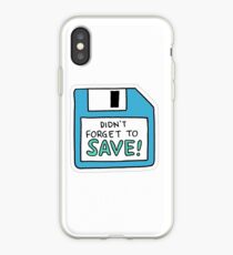 "Remembered to Save" Little Achievements iPhone Case