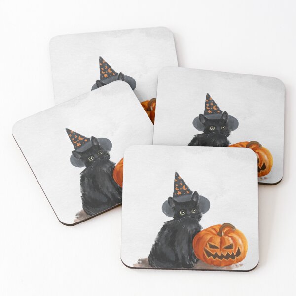 Item preview, cat with pumpkin halloween  designed and sold by BDG06.