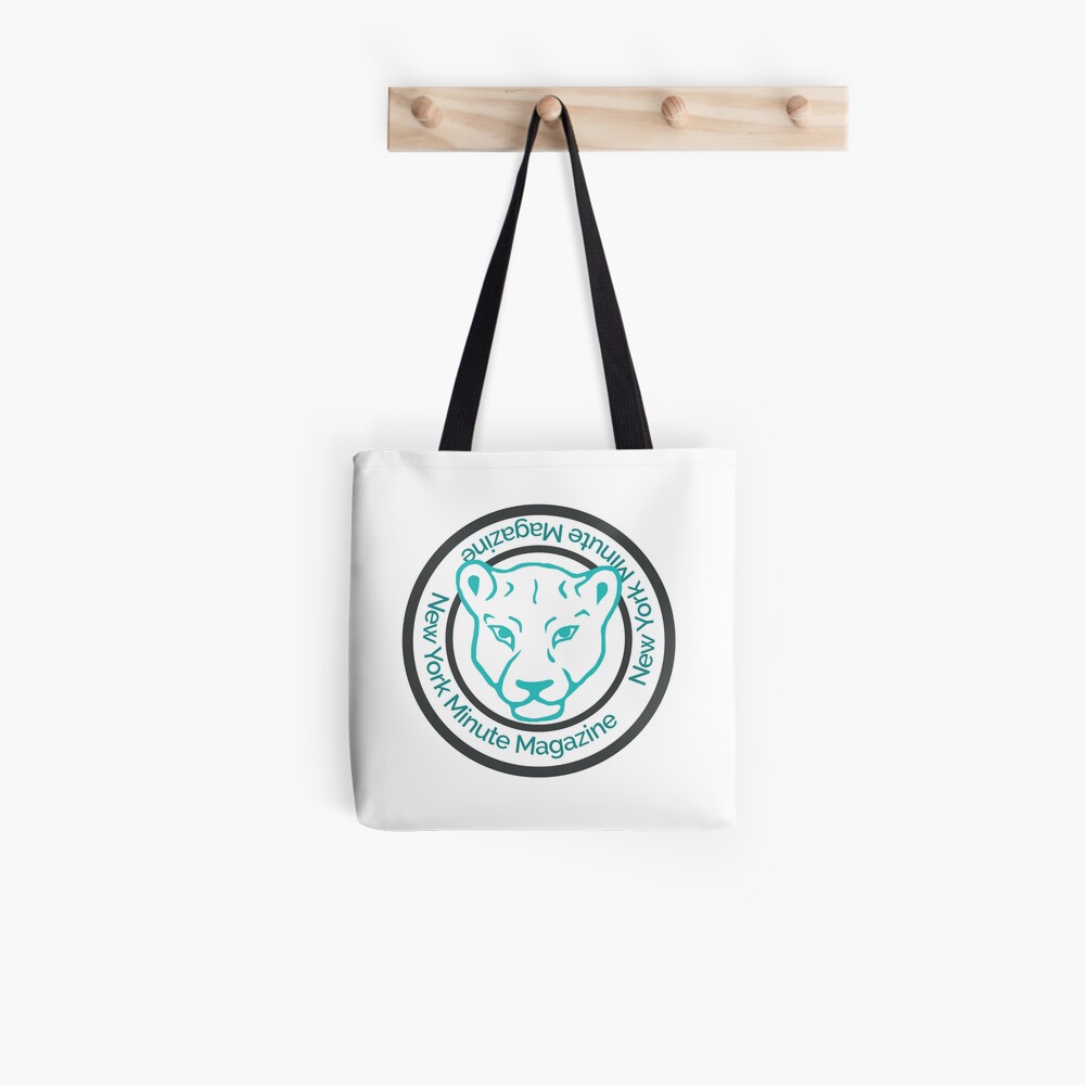 Blue Lioness Emblem Tote Bag