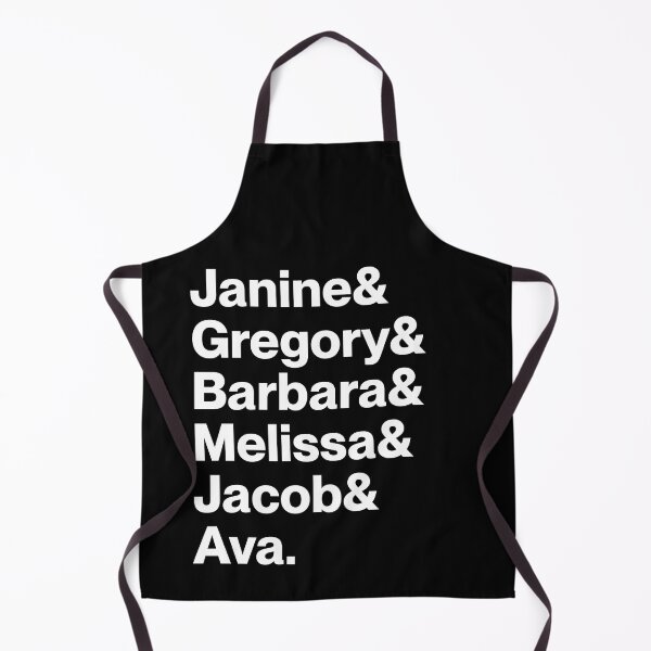Item preview, Janine & Gregory & Barbara & Melissa & Jacob & Ava | Abbott Elementary Character Names (White text) designed and sold by landiceleigh.