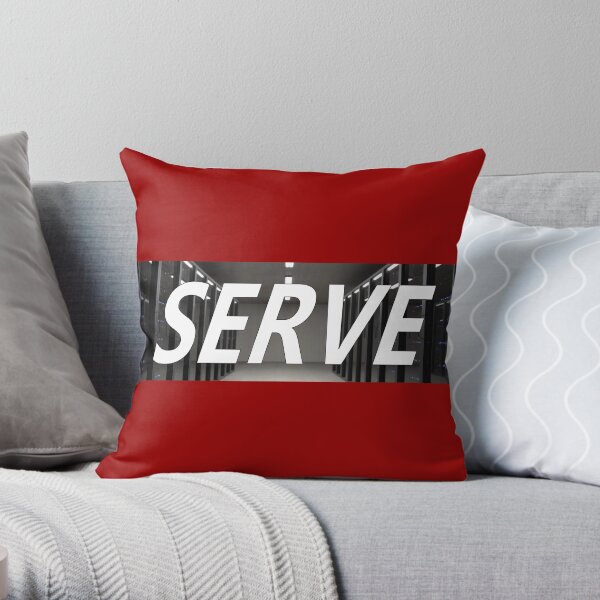 Do Not Obey. Serve Throw Pillow