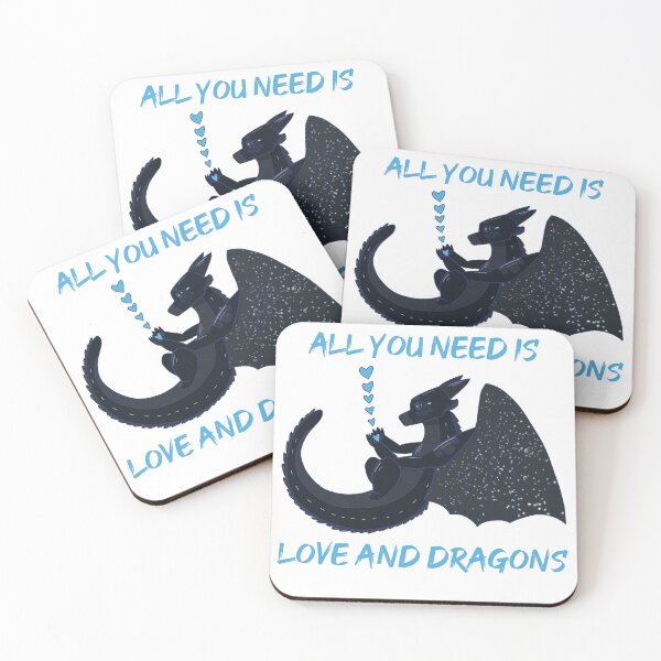 Item preview, All you need is love and dragons designed and sold by Zozilla85.