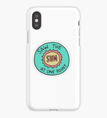 "Saw the Sun" Little Achievements iPhone Case