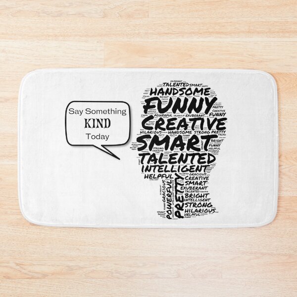 Item preview, Say Something Kind Today - Dark designed and sold by JenBoyte.