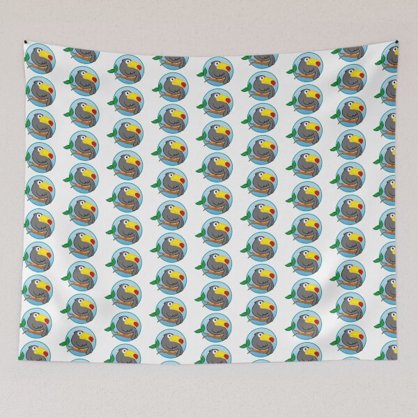 Item preview, Illustration of a bird of Brazilian fauna toucan. Ideal for educational materials and training designed and sold by LucianoCosmo.