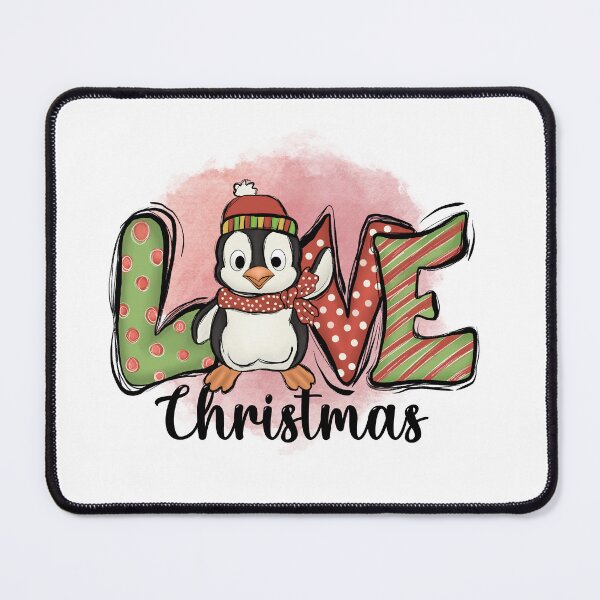 Aperçu de l'œuvre Pingouin aime Noël créée et vendue par Jackie Schwabe.