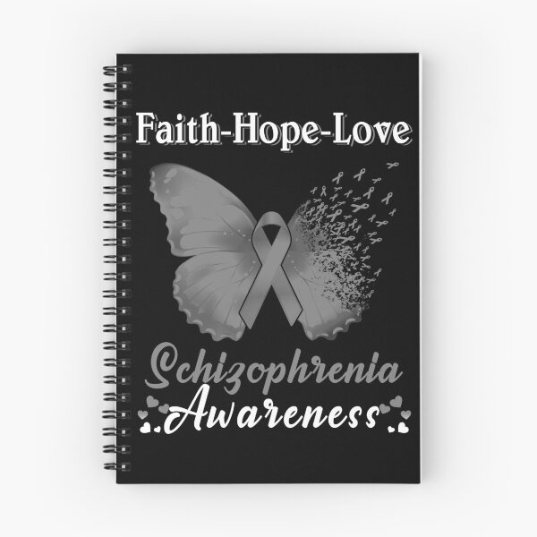 Item preview, Faith Hope Love Butterfly Schizophrenia Awareness designed and sold by Gillosina.