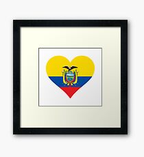 ecuador Framed Print