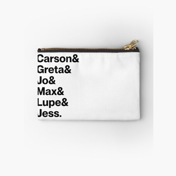 Item preview, Carson & Greta & Jo & Max & Lupe & Jess | A League of Their Own Sapphic Character Names (Black text) designed and sold by landiceleigh.